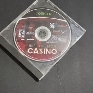 Xbox Casino Game Disc